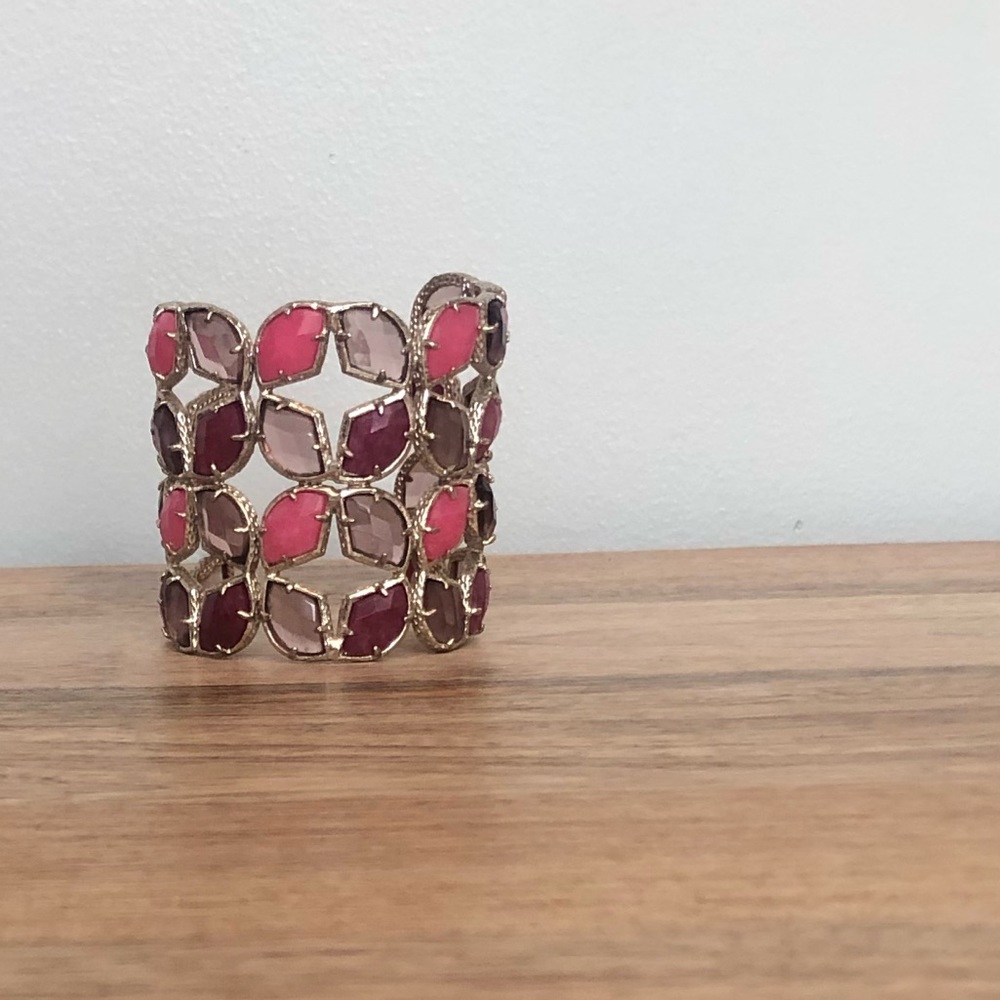 HP🛍 Kendra Scott Pink and Gold Cuff